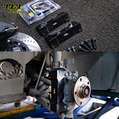 TEIRACING Front P40NS+ 4 Pot Split Forged Caliper with 355x28 mm rotor For Audi A3 18 inch rim