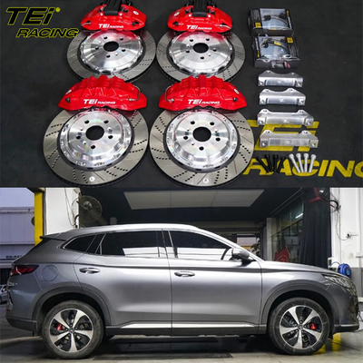 Front 6 Piston And Rear 4 Piston Caliper BBK Auto Brake System For BYD Song Plus 19 Inch Rim