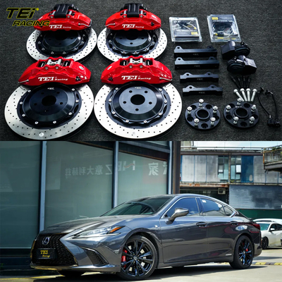 Front 6 Piston And Rear 4 Piston Caliper BBK Auto Brake System For Lexus ES300h 19inch Rim