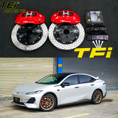 Front Big Brake Kit 6 Piston Caliper With 378x32mm Rotor BBK Auto Brake System For Deepal SL03 19 Inch Car Rim