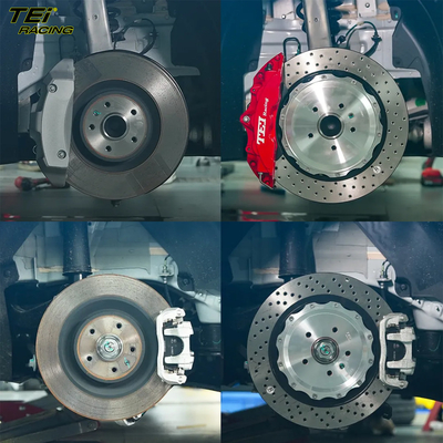 BBK Front 6 Pot Caliper 378x32mm Rotor And Rear Upgrade 355mm Rotor Big Brake Kit Auto Brake System For Hyper GT 19 Inch