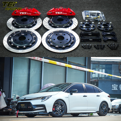 BBK Front 4 Pot Caliper 330*28 Mm Rotor And Rear Upgrade 324mm Rotor Big Brake Kit Auto Brake System For Levin 17 Inch