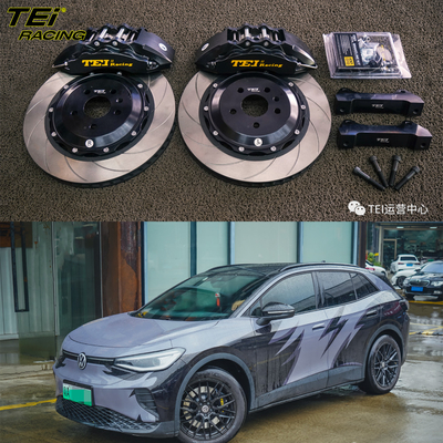 Front Big Brake Kit 6 Piston Caliper With 378x32mm Rotor BBK Auto Brake System For Volkswagen ID.4 20 Inch Car Rim