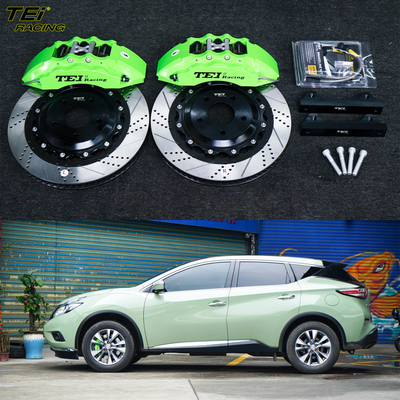 Front Big Brake Kit 6 Piston Caliper With 355x32mm Rotor BBK Auto Brake System For Nissan Murano 18 Inch Car Rim