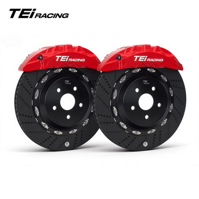TEI P60EV Big Brake Kit 6 Pot Auto Brake Calipers 18-inch Disc BBK for VW Golf MK6 MK7 MK7.5 MK8 GRI R