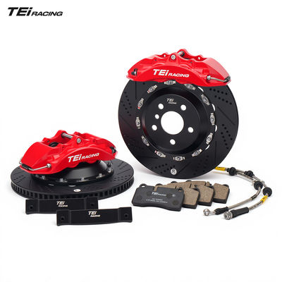 TEI P40NS+ 4 Pot Brake Caliper Kit BBK R18/R19 Big Brake Kit for Audi A4 B6 B7 B8 B8L B9 B9.5 B10 2000-2025