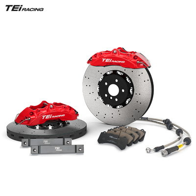 TEI P60NS Carbon Ceramic Brake 6 Pot Brake Caliper Carbon Ceramic Brake Kit for lexus IS250 IS300