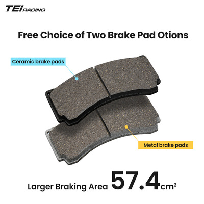 BBK For 4 Piston Caliper Honda Accord Big Brake Kit P40NS High