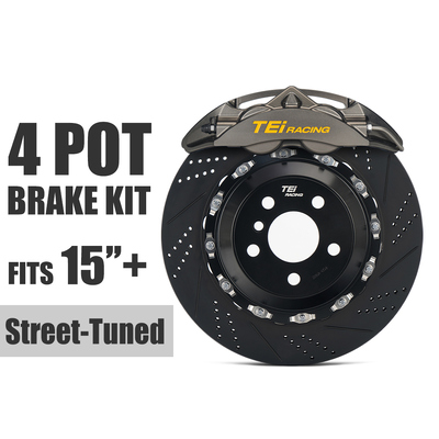 TEI P42 Super Brake Kit Front 4 Piston Caliper Kit With 286mm 296mm Disc Rotor for SUBARU BRZ 2012-2019