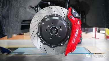 TEI Racing S4- Explore Rear Big Brake Kit 4 Piston Type For Mercedes Benz E300 Electrical Parking Brake