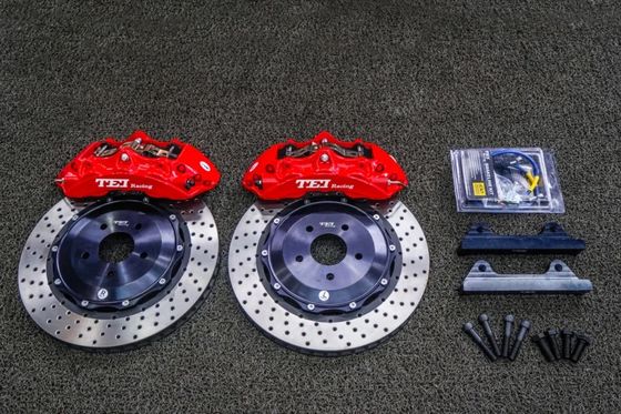 Big Brake Kit Forged Caliper With Drilled Vented Disc 378x32MM For Infiniti FX35 FX37 FX45 FX50 Q50 Q50L Q50S 2013-2021
