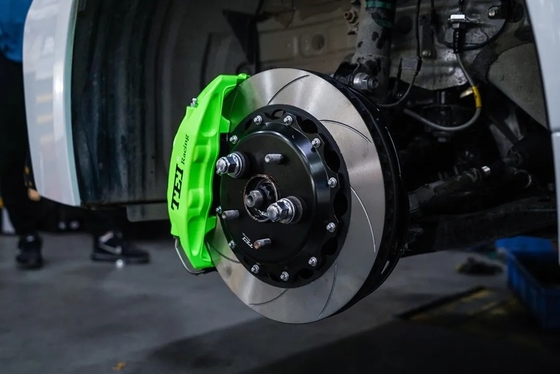 Big Brake Kit 4 Piston E-brake Caliper 355x28mm Disc 6 Piston Caliper For Camry 2017-2019 18&quot; Wheel