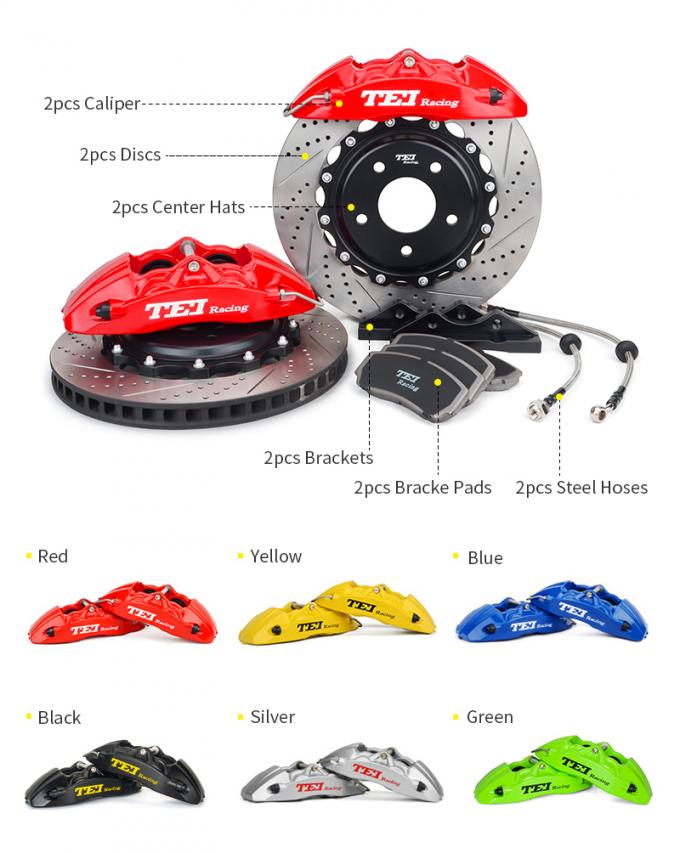 Front 4 Piston Brake Caliper Kit For LEXUS ES200 250 300 350 350H IS200