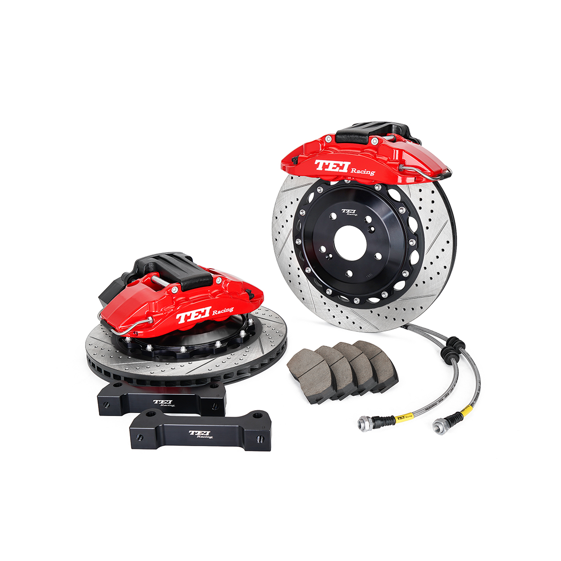 Tei Racing P4-EXPLORE TEI Racing Big Brake Kit Integrated Electronic Parking Brake ...