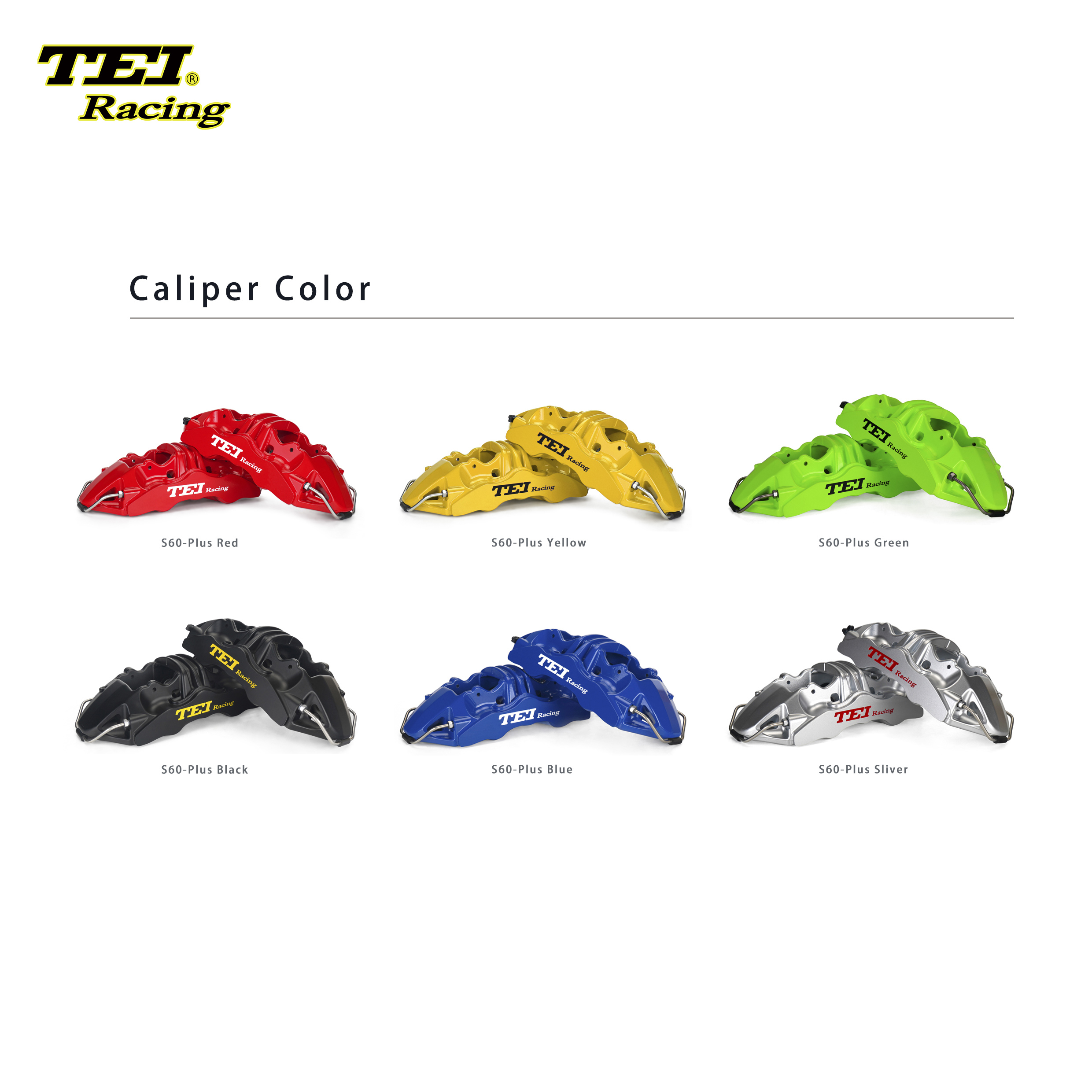 Golf R Rear Calipers Front 6 Piston And Rear 4 Piston Caliper With E-brake Caliper BBK Auto ...